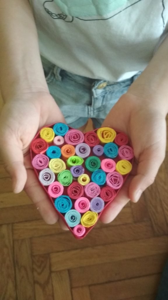 quilling serce